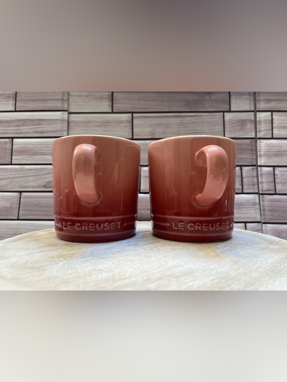 Le Creuset ❤️300ml  Coffee & Tea Mug  Rose Quartz set of 2 New